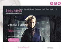 Tablet Screenshot of jessicapersson.com